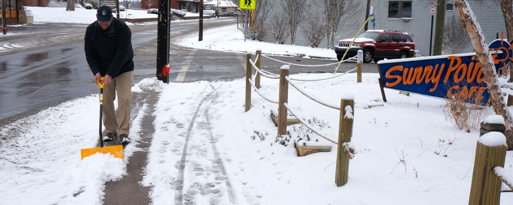 City of Asheville Initiates  Response to Winter Storm Warning