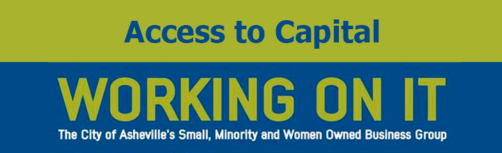 City of Asheville Small Business Group Program: Access to Capital