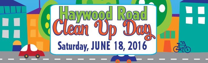 June 18 Haywood Road Clean Up + Storm Drain Marking