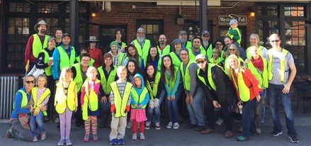 Earth Day Haywood Road clean-up